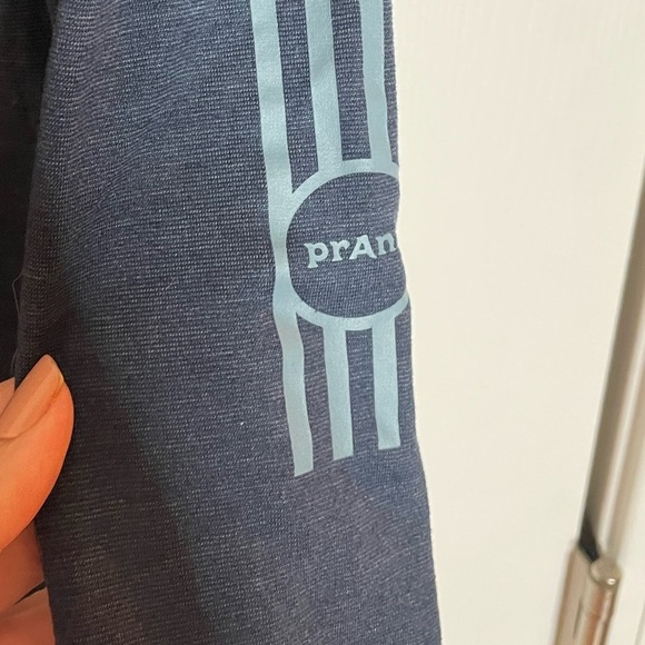 prAna Men's Prospect Heights Graphic Long Sleeve in nautical multi-stripe - XL - Picture 4 of 6